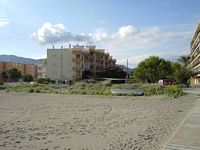 'Jardines del Mar' vom Strand aus gesehen